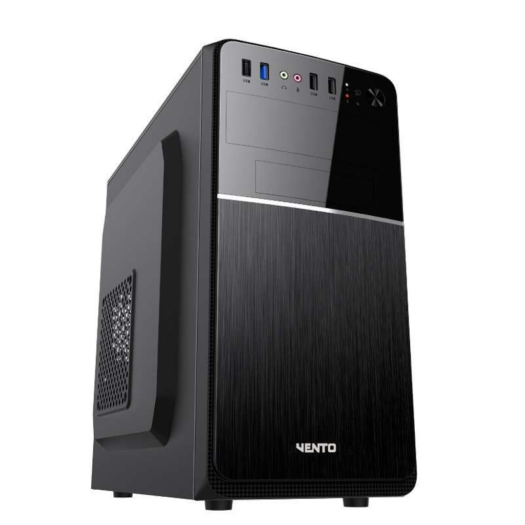 VENTO TML0117 Mid Tower, Peak 350W Siyah, Kurumsal KASA