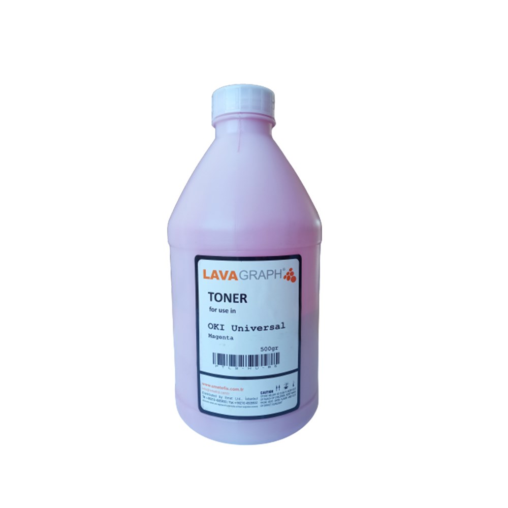 OKI Uyumlu Color Universal 500GR Magenta Dolum Tozu