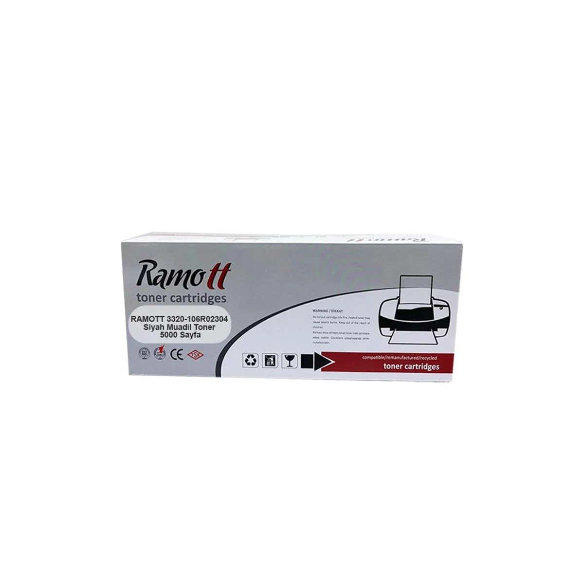 SmartBOX Xerox Uyumlu 3320-106R02304 Siyah Muadil Toner 11000 Sayfa