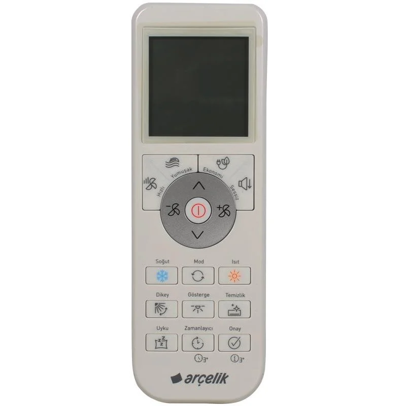 Arçelik Yeni Tip 5401568401 Beyaz Klima Kumandası (5401552301)