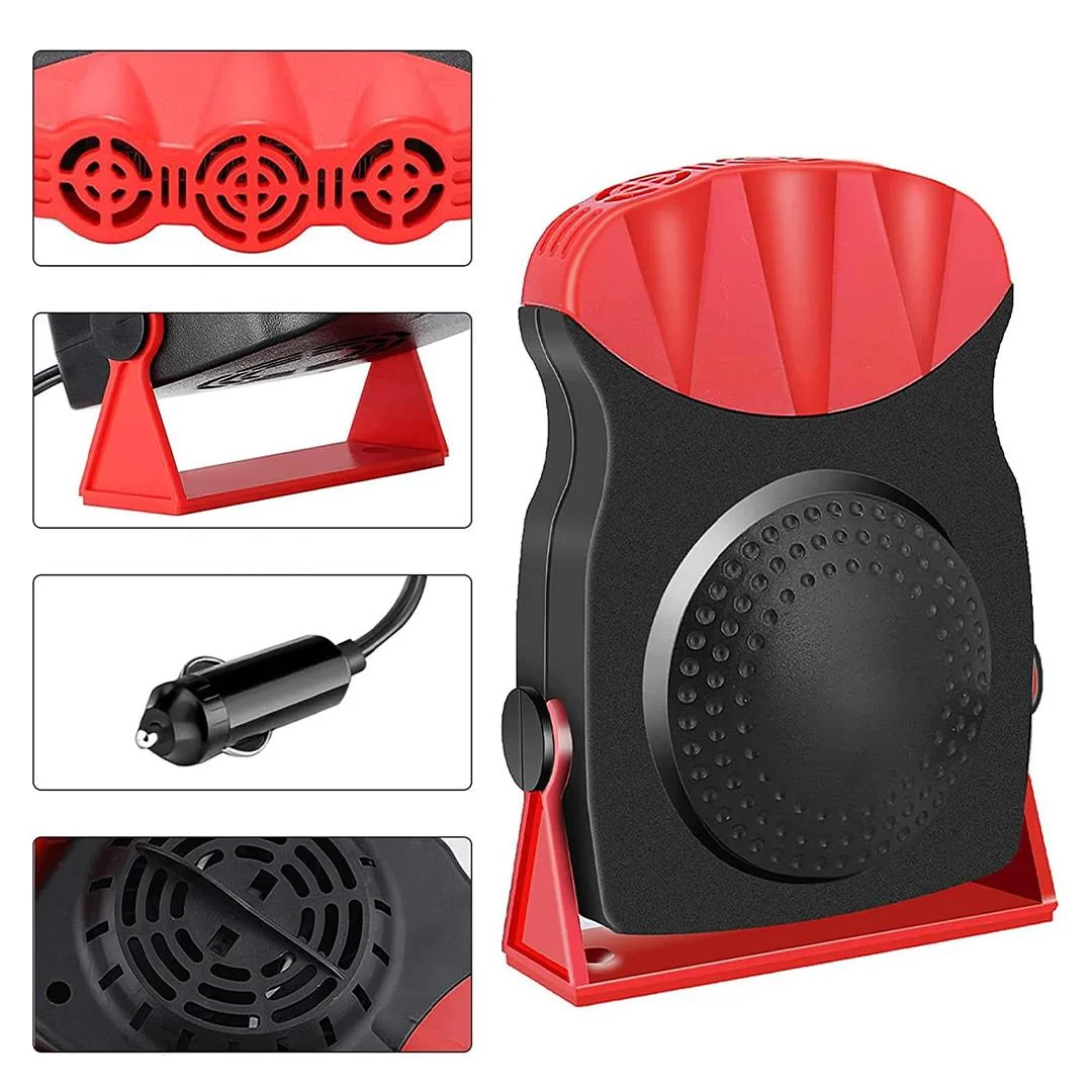 Powermaster PM-14854 Araç İçi Çakmaklık Girişli Isıtıcı - Cam Buğu Çözücü - Oto Fan Isıtıcı