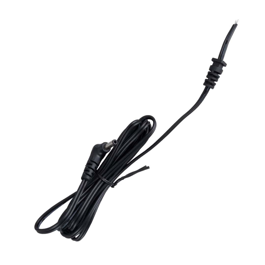 Weko Yerli Üretim 1.5 Metre L Tip Jacklı Notebook Adaptör Kablosu 3.5*1.35 Uçlu
