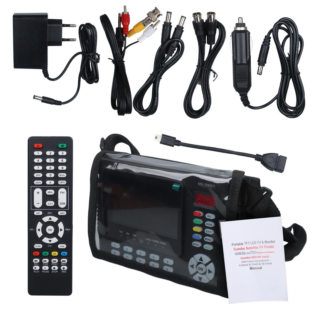 Magbox MG-258S/T 4.3" İnç Full HD LCD Ekranlı Görüntülü Uydu Yön Bulucu (Uzaktan Kumandalı)
