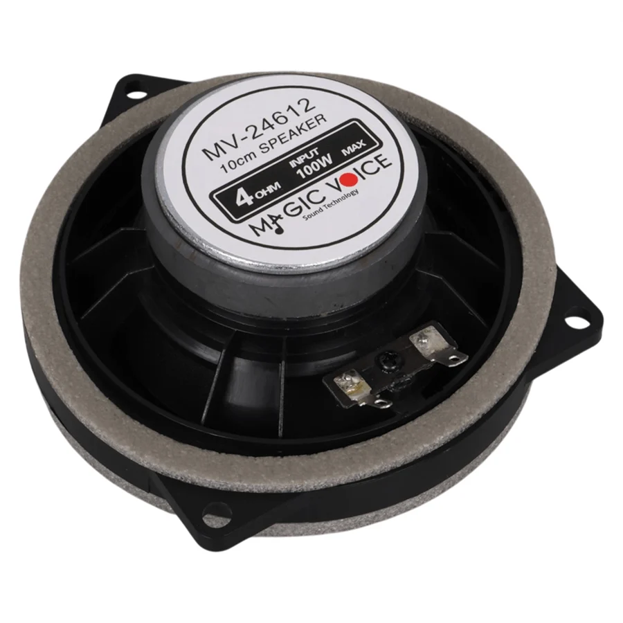 Magıcvoıce Mv-24612 10 Cm 50 Watt Max 100 Watt Oto Hoparlör (Magnet: 60X10mm)