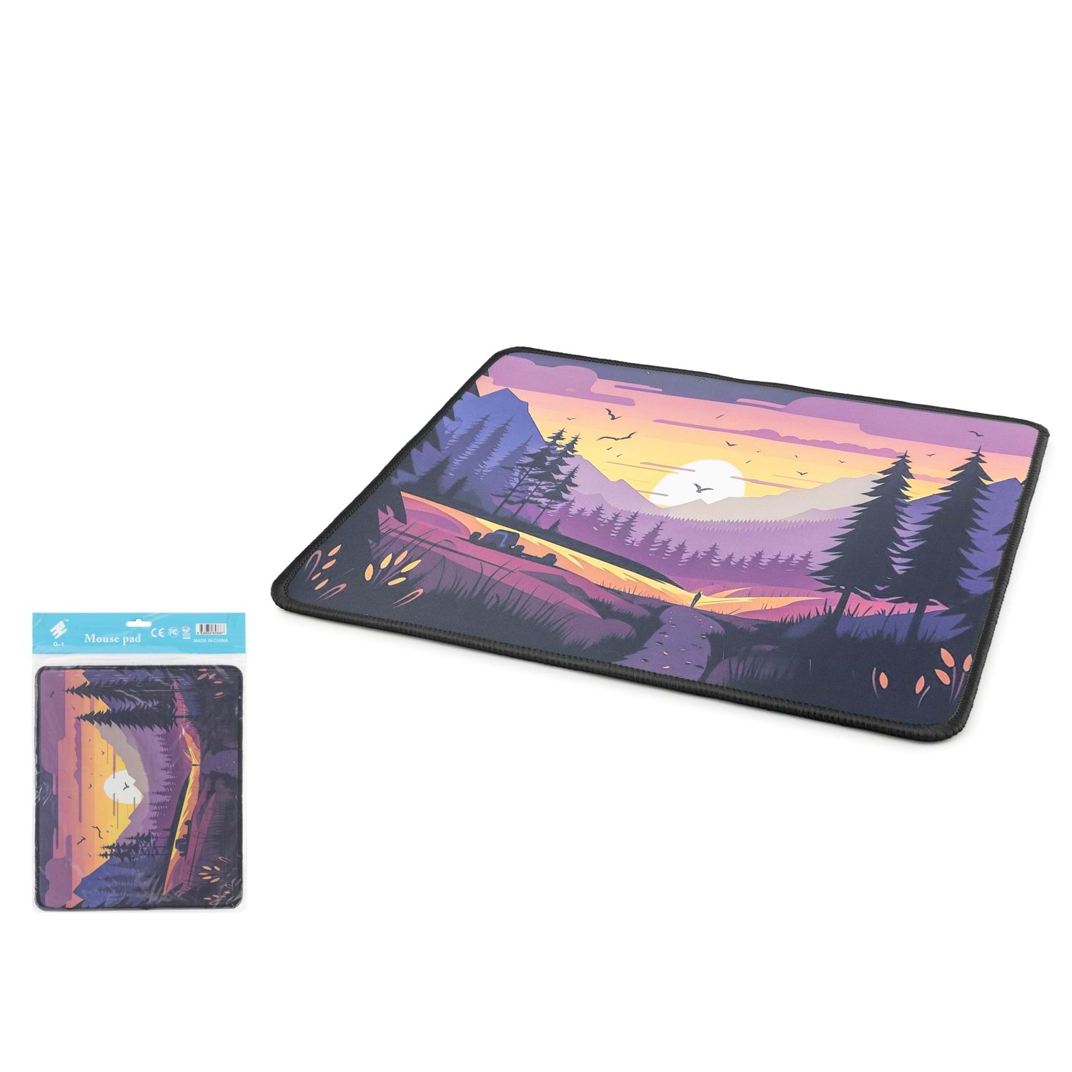 ONEZERO ZR1005 Mouse Pad 250 x 290 mm Günbatımı
