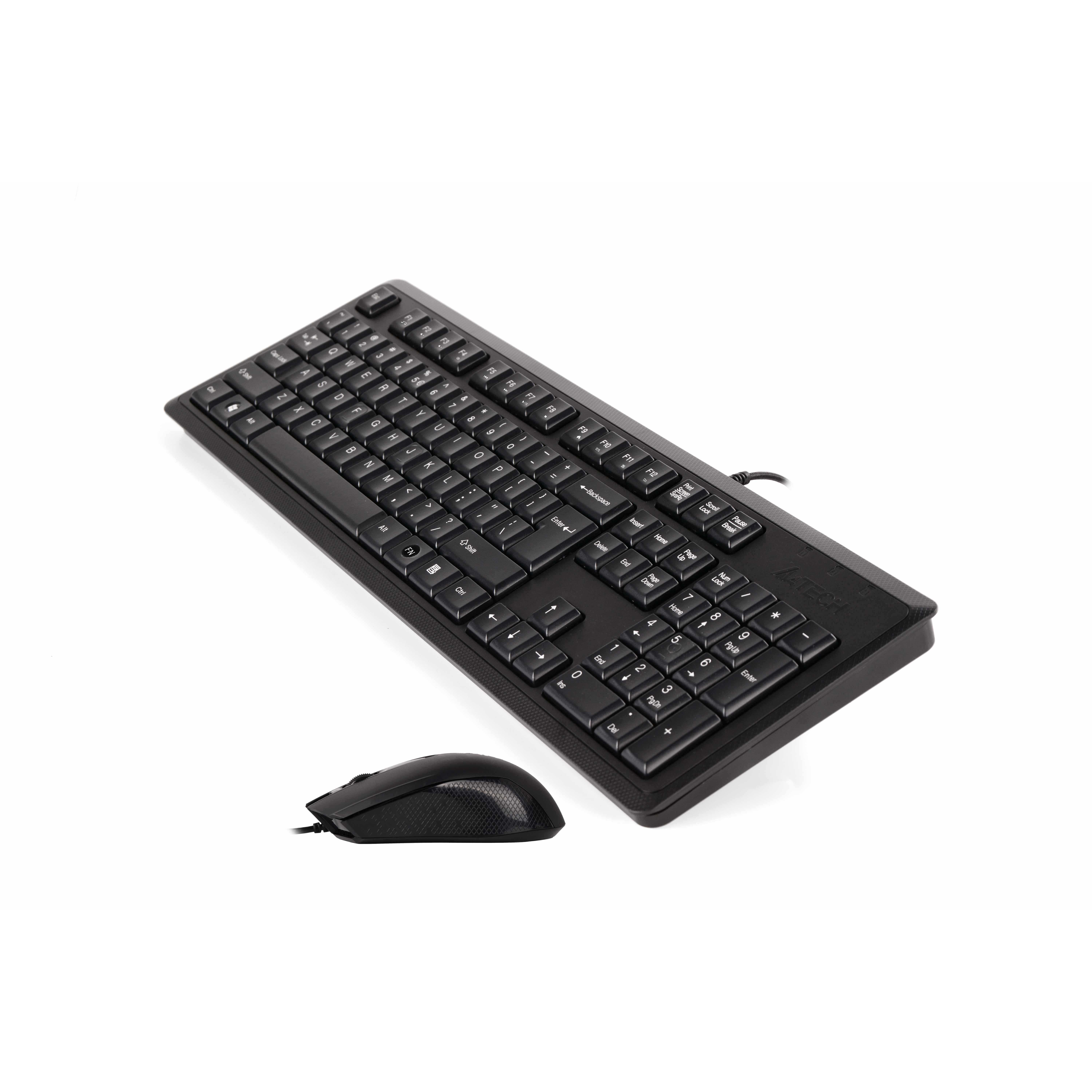 A4 TECH KR-9276 USB MULTİMEDYA SİYAH Q KLAVYE MOUSE