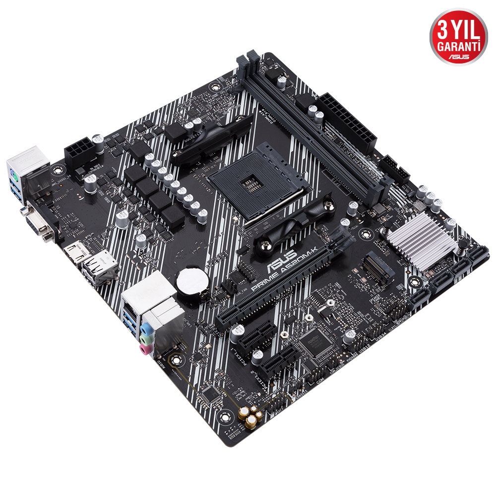 ASUS PRIME A520M-K 2xDDR4 VGA HDMI 1xM2 AM4 ANAKART