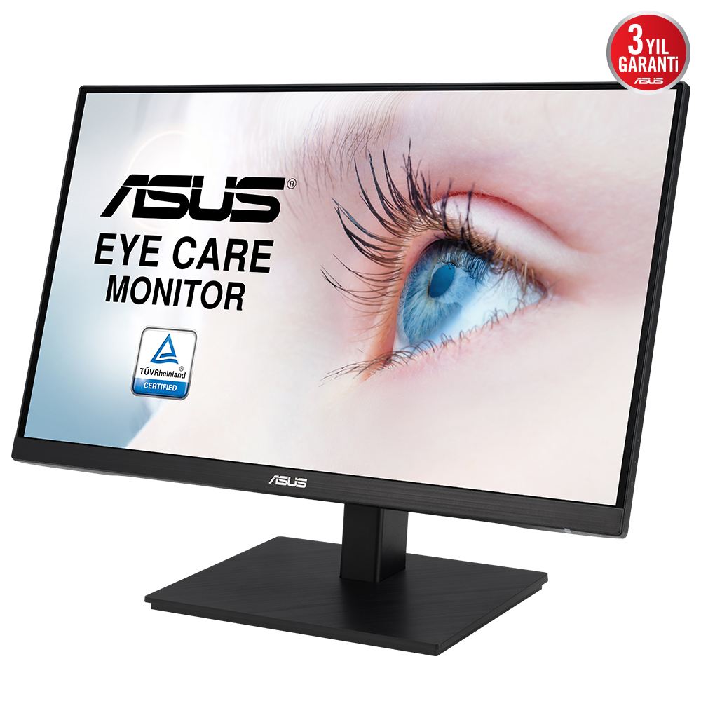 ASUS VA24EQSB 23.8" 5MS 1920x1080 VGA/DVI/HDMI VESA MULTIMEDYA 75Hz SİYAH LED MONITOR