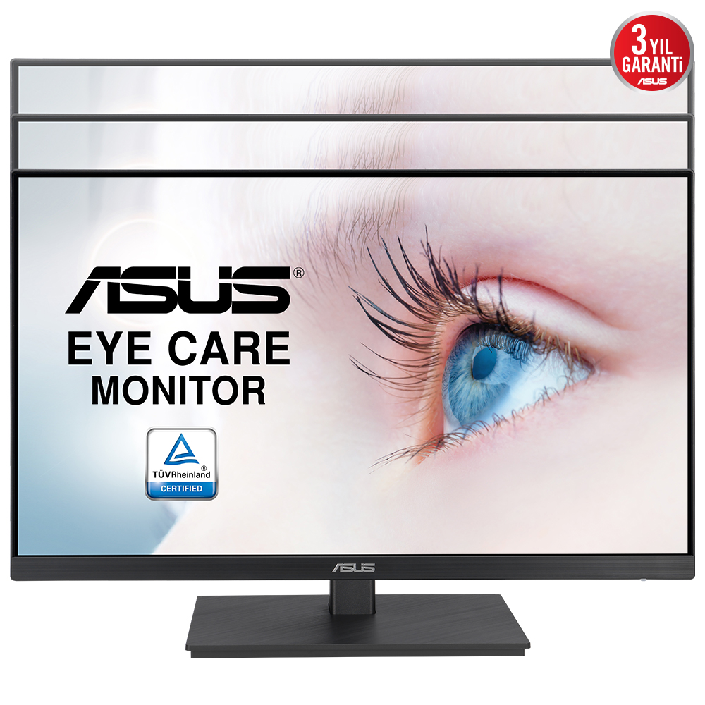 ASUS VA24EQSB 23.8" 5MS 1920x1080 VGA/DVI/HDMI VESA MULTIMEDYA 75Hz SİYAH LED MONITOR