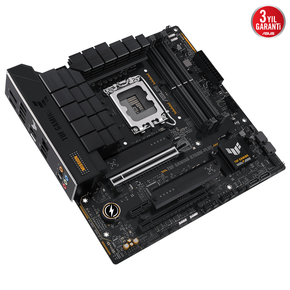 Asus Tuf Gaming B760M-PLUS 7200mhz(OC) RGB M.2 1700p mATX DDR5 Anakart