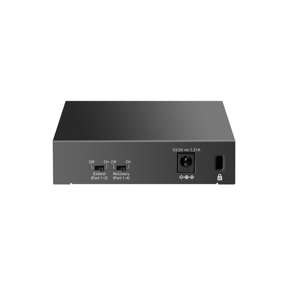 TP-LINK LS105GP 5 PORT 10/100/1000 4 PORT POE+ YONETILEMEZ DESKTOP SWITCH METAL KASA
