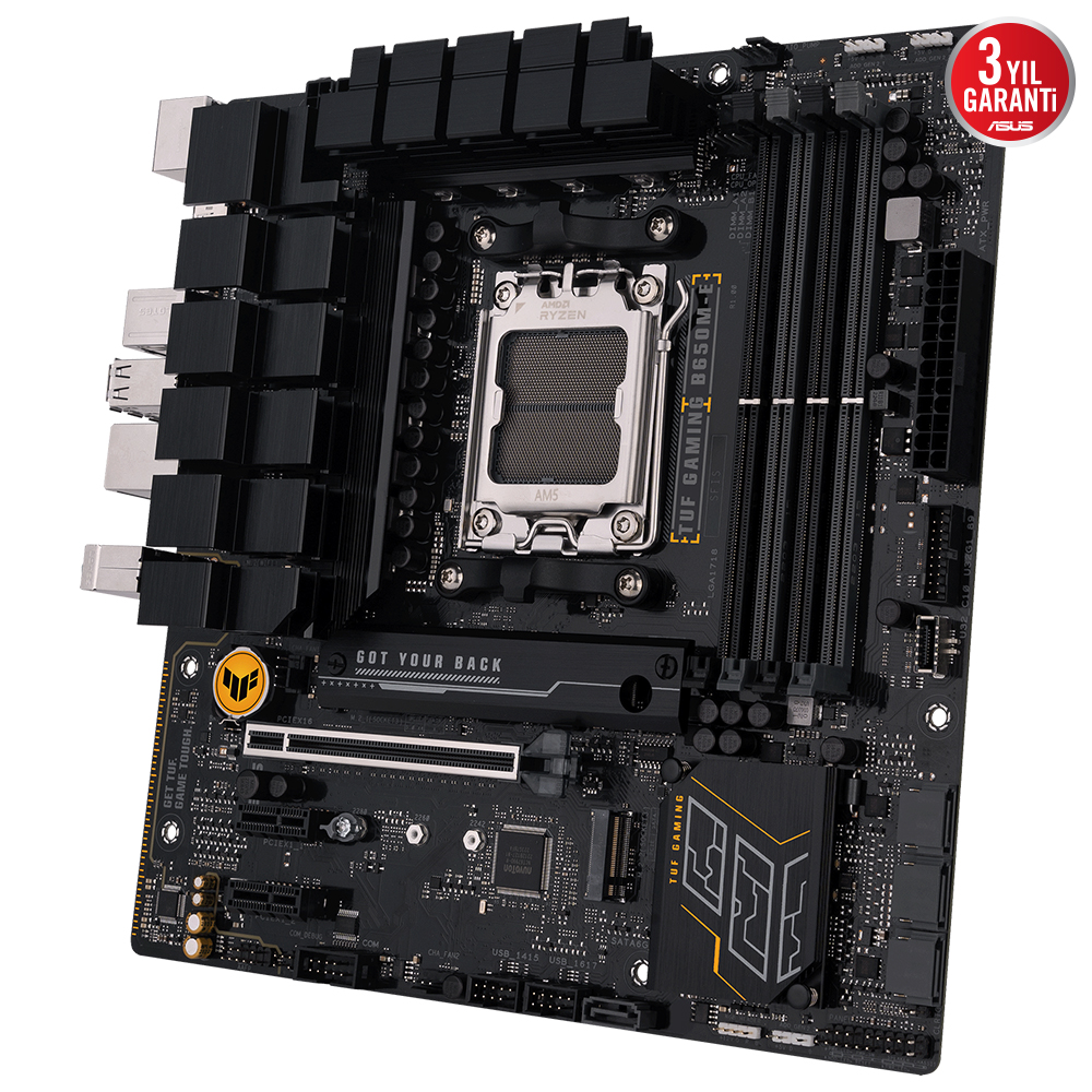 ASUS Tuf Gaming B650M-E AMD B650 AM5 DDR5 6400 Anakart