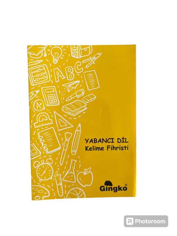 SİNGLE COLOR İNGİLİZCE KELİME DEFTERİ 12'li