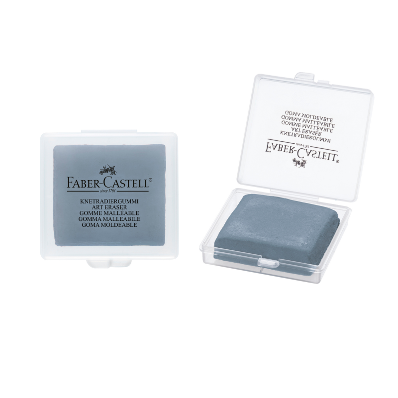 FABER CASTELL GRİ KILIFLI HAMUR SİLGİ 18'Lİ *30