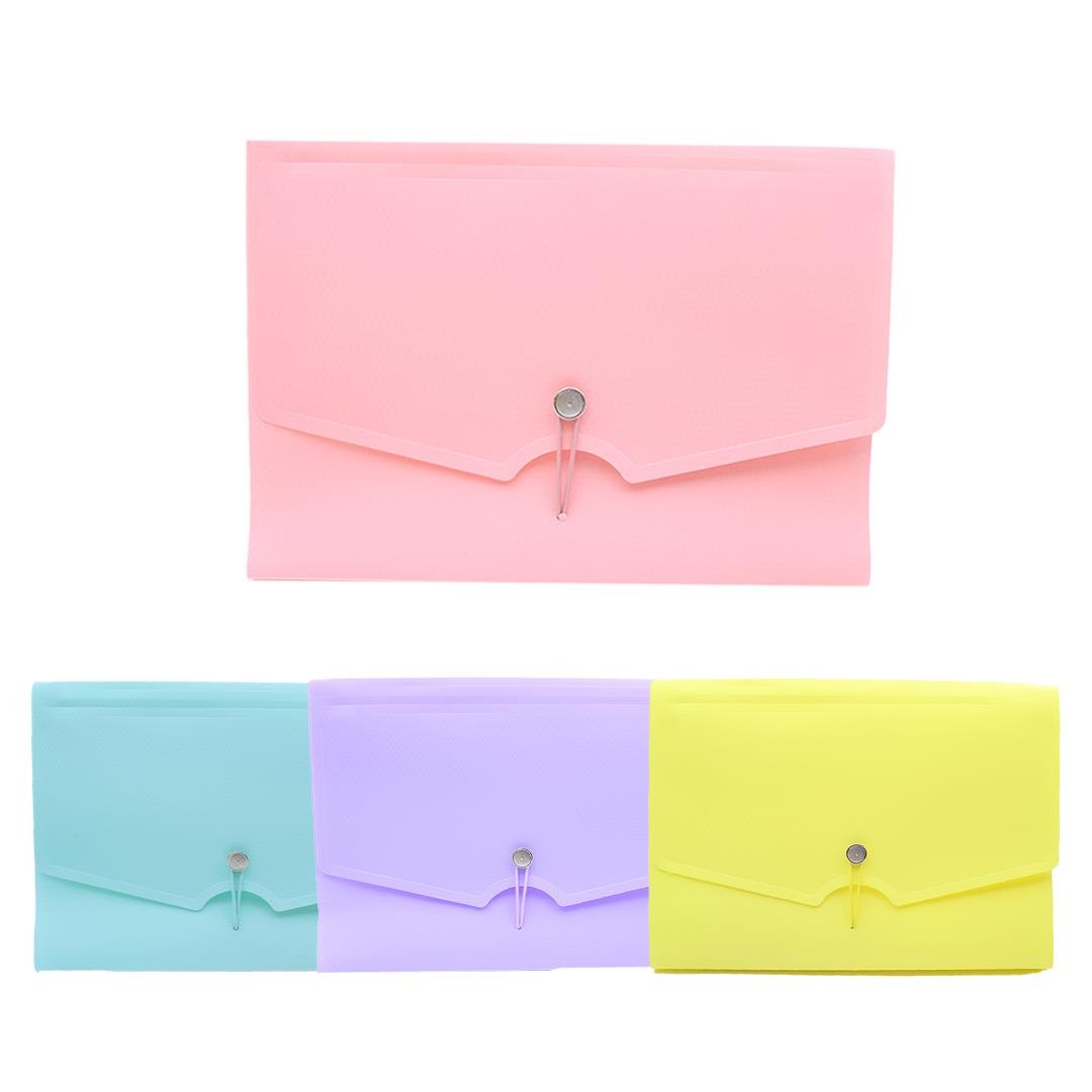 MİKRO MD-13P 13 BÖLMELİ PASTEL KÖRÜKLÜ DOSYA *60