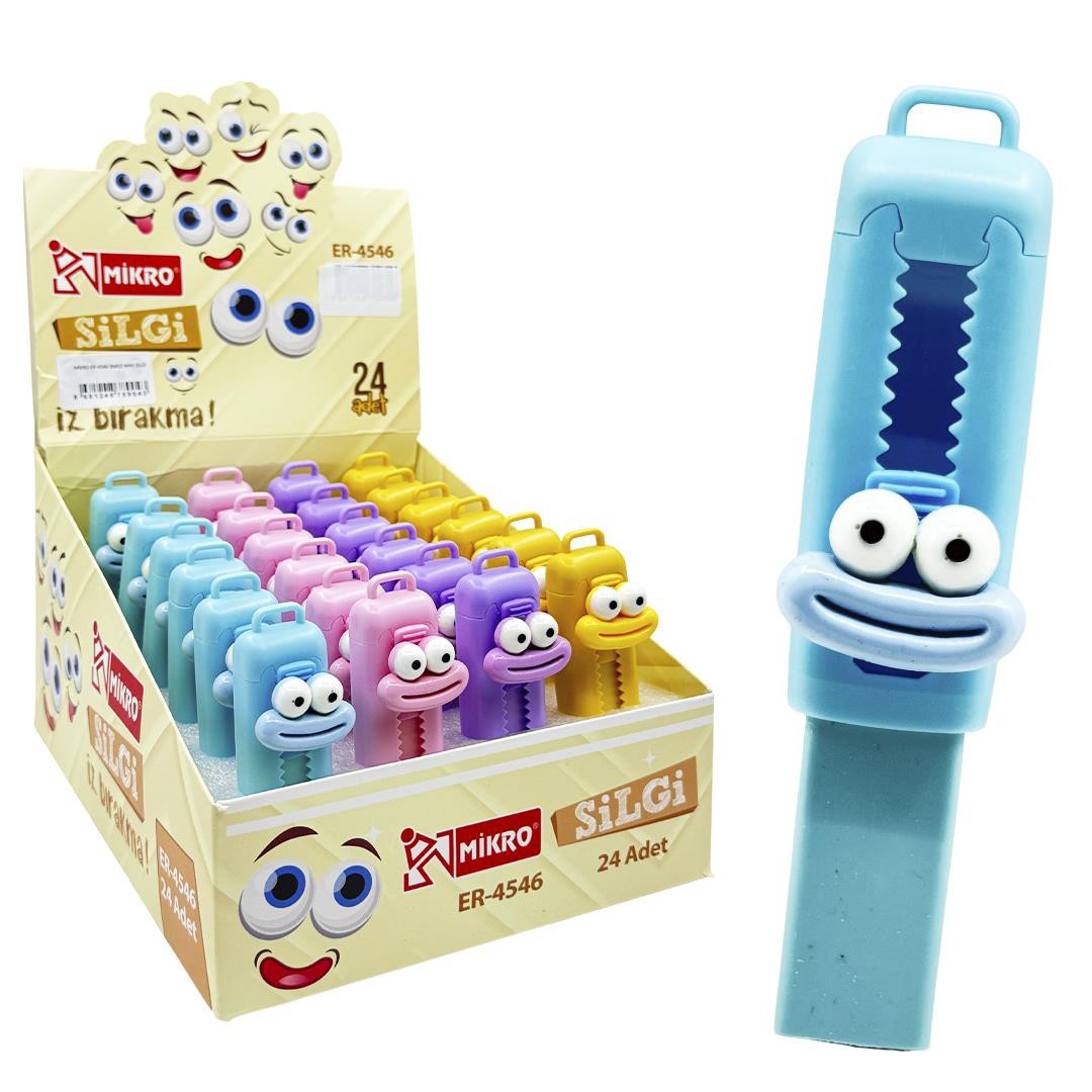 MİKRO ER-4546 SMILE MAX SÜRGÜLÜ SİLGİ 24'LÜ*32