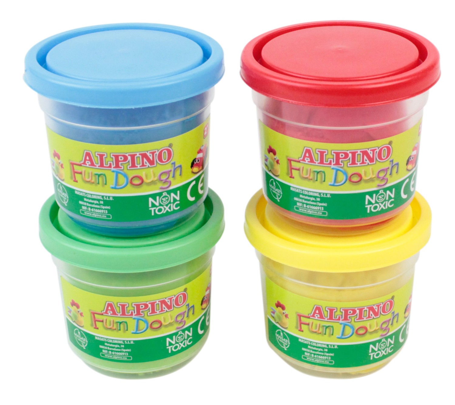 ALPINO DP-000401 OYUN HAMURU 4'LÜ