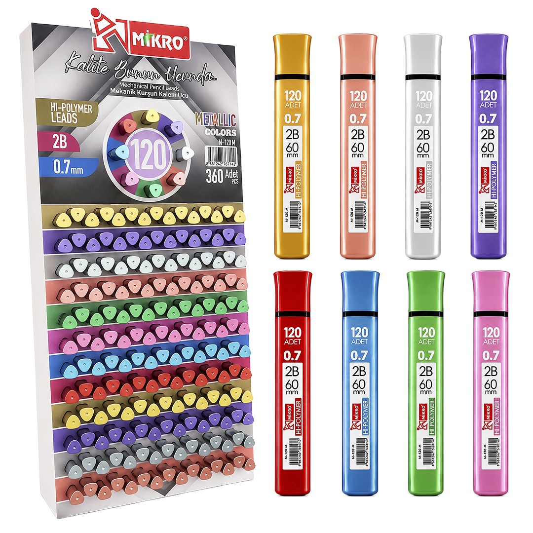MİKRO M-120M METALLIC ÜÇGEN MİN 360'LI
