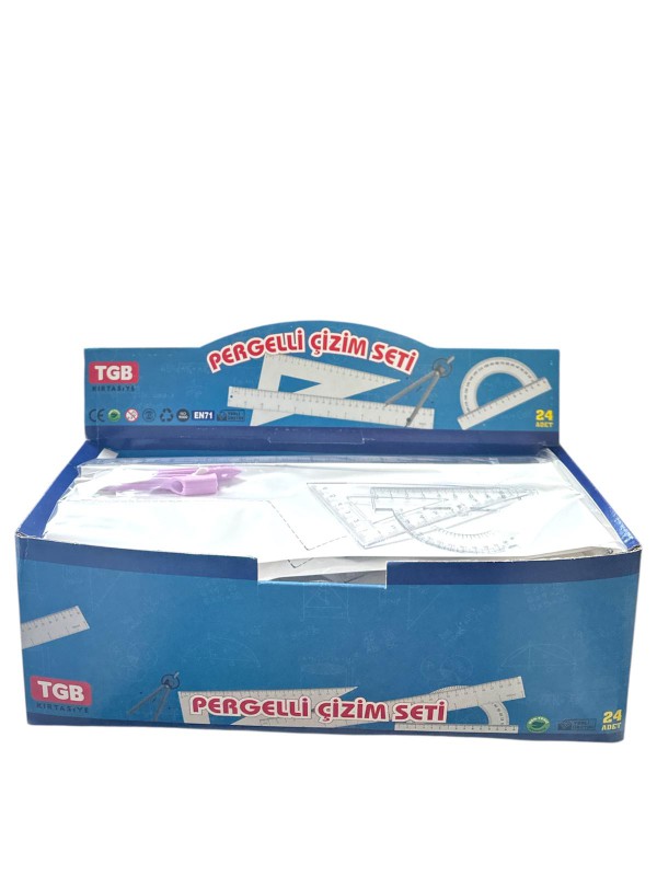 TGB-1638 TGB PERGELLİ ÇİZİM SETİ 24'LÜ*12