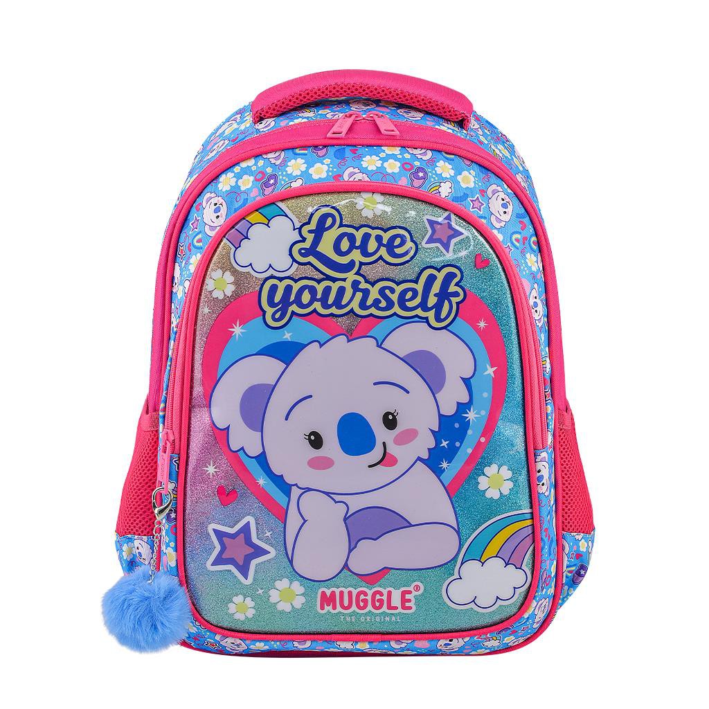 MUGGLE MU-8744 CUTE KOALA MAVİ OKUL ÇANTASI