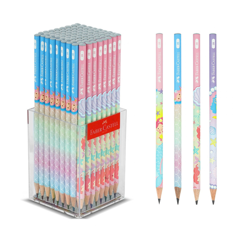 FABER CASTELL DENİZKIZI KURŞUN KALEM 2B,72‘Lİ PK (FSC)*36