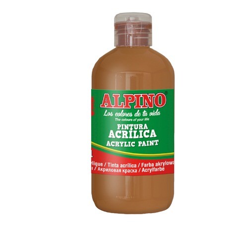 ALPINO DM-030180 TEMPERA SULU BOYA 250ML-KAHVERENGİ