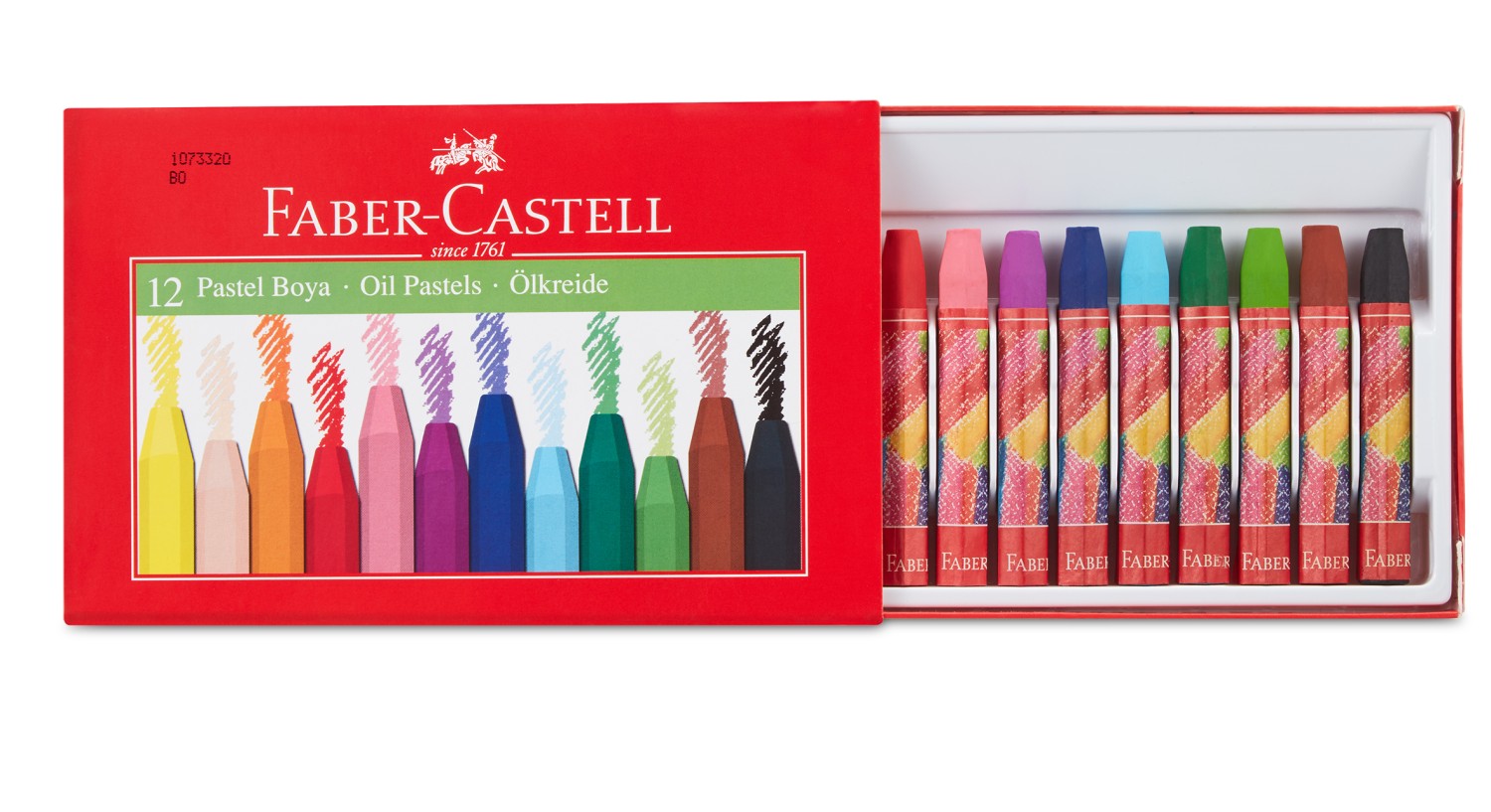 FABER C. PASTEL BOYA 12 RENK *108