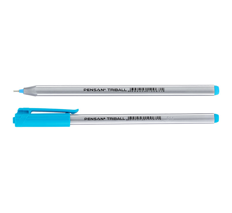 PENSAN 1003 TRİBALL TÜKENMEZ KALEM RENKLİ 8'Lİ SET *192