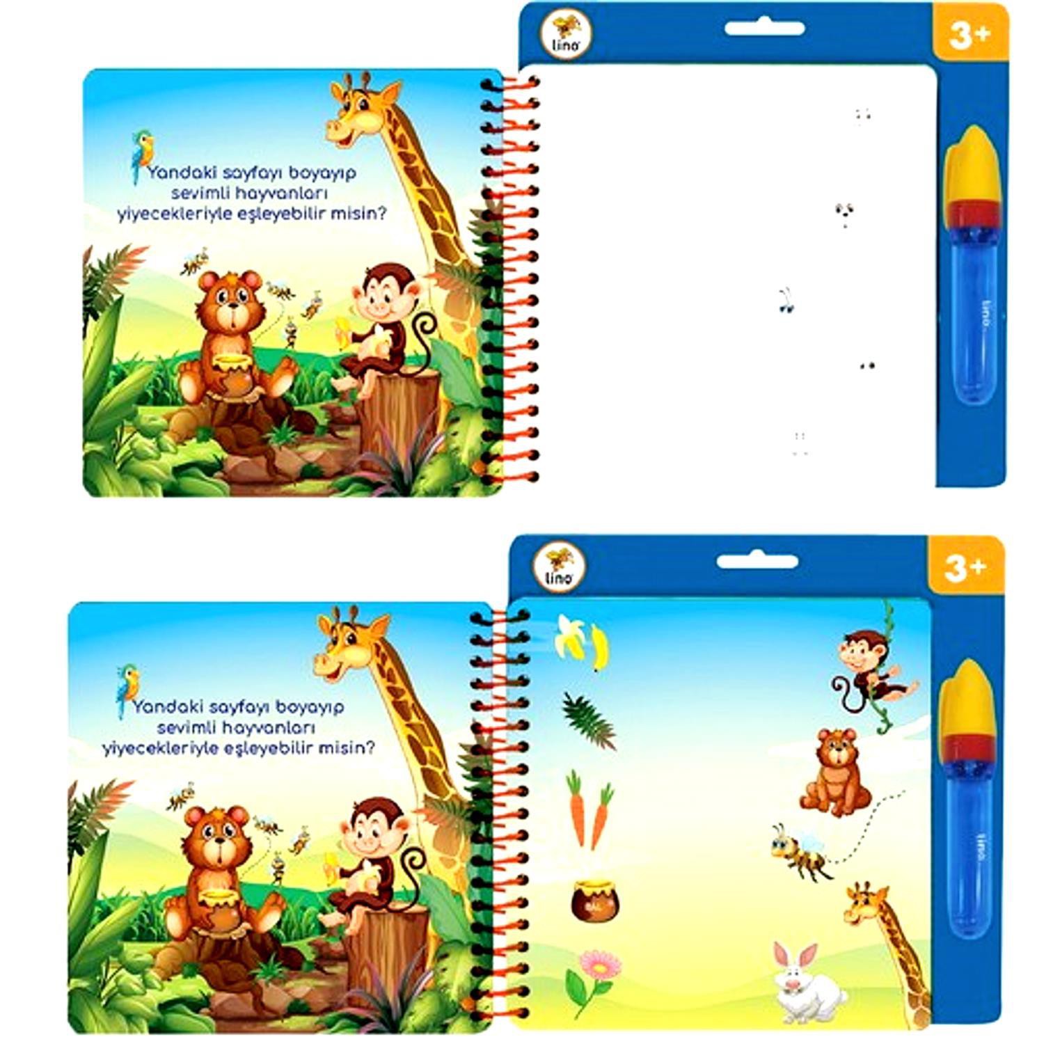 LİNO AQUA MAGİC BOOK OYUNLAR SİHİRLİ BOYAMA KİTABI