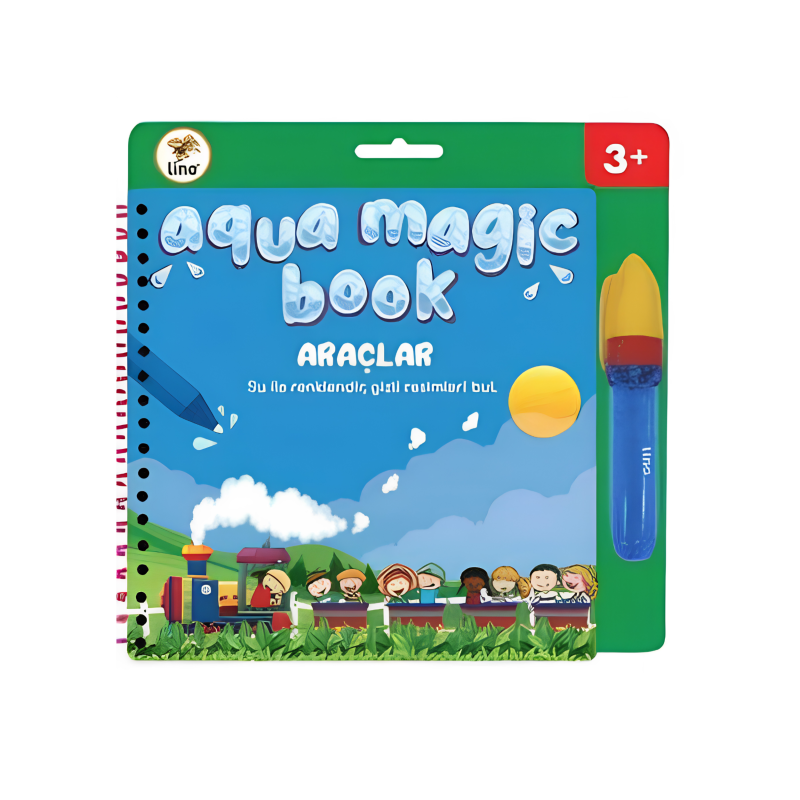 LİNO AQUA MAGİC BOOK ARAÇLAR SİHİRLİ BOYAMA KİTABI