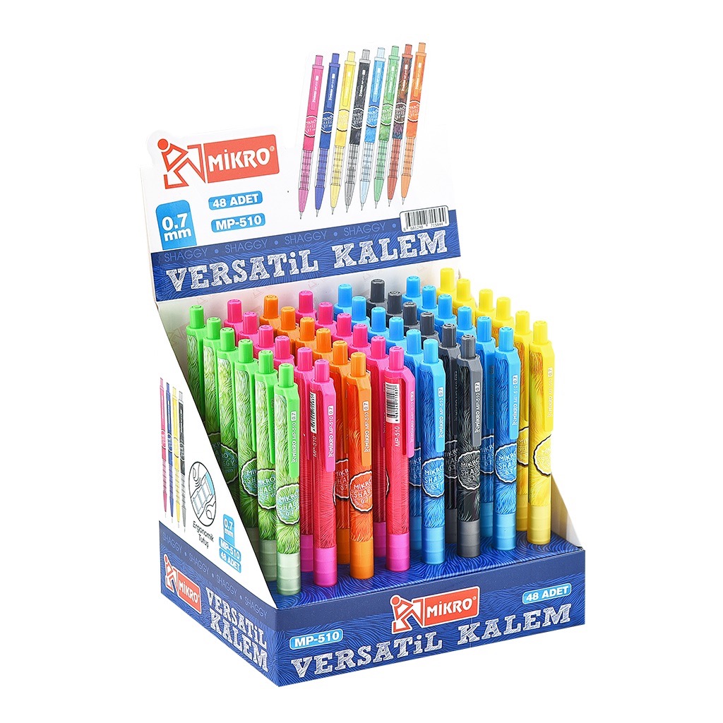 MİKRO MP-510-48 MEOW VERSATİL KALEM 48'Lİ