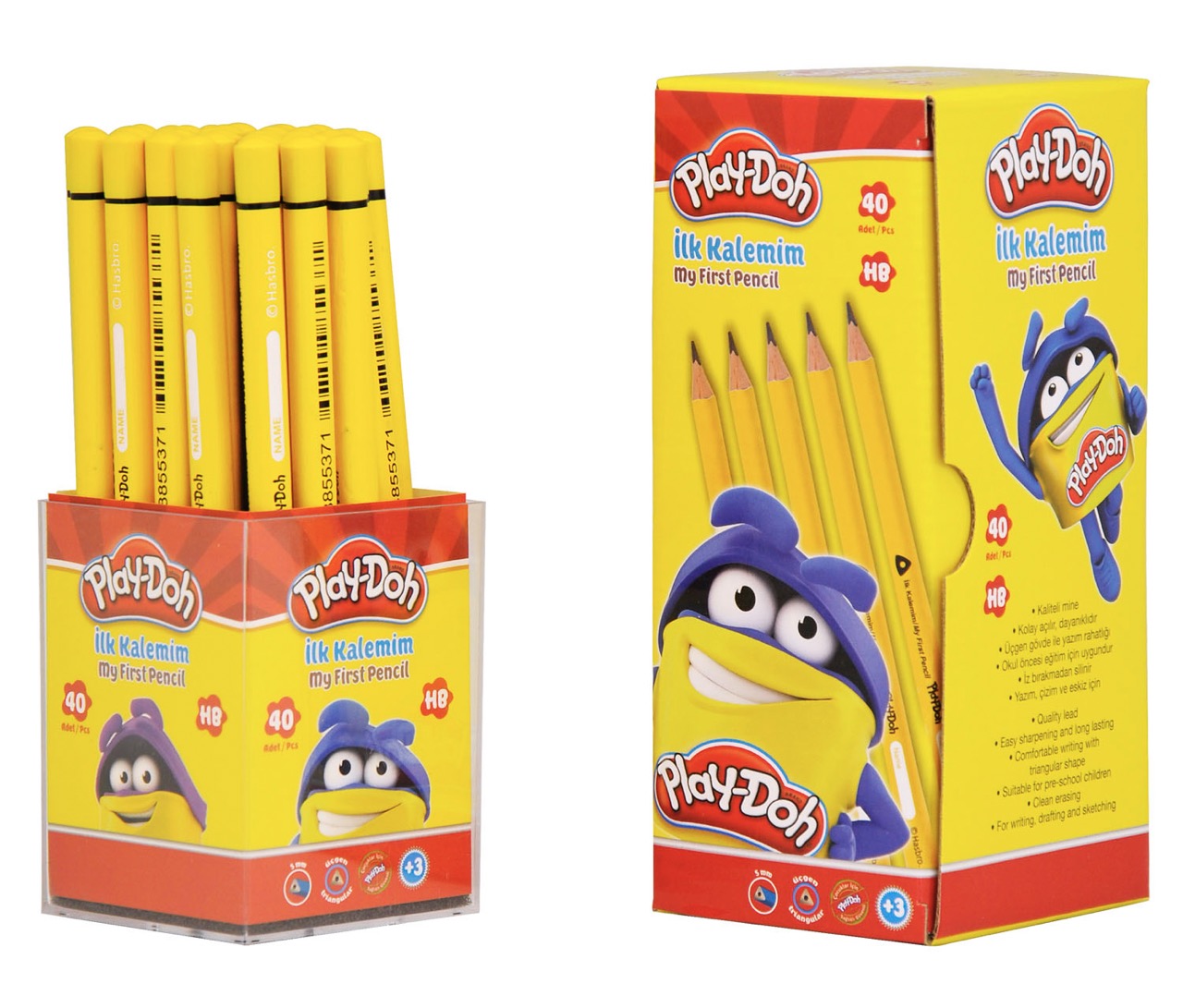 PLAY-DOH KK001 İLK KALEMİM 40'LI *24