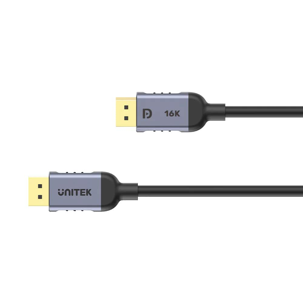 UNITEK DISPLAYPORT 2.1 %100 BAKIR 1MT 16K&60Hz (C1626GY01-1M)