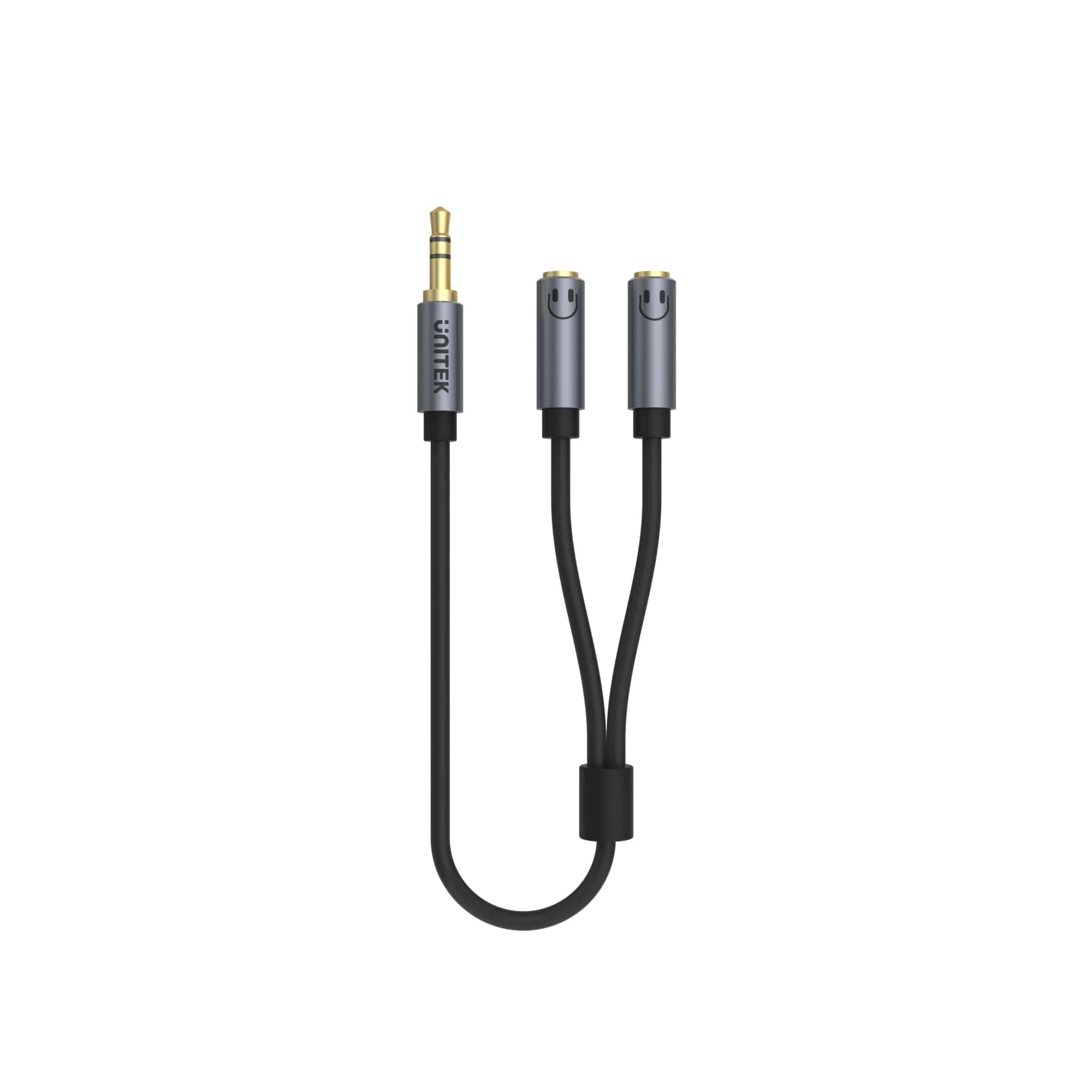 UNITEK 3.5MM AUX KULAKLIK ÇOKLAYICI Y KABLO (Y-C956ABK)