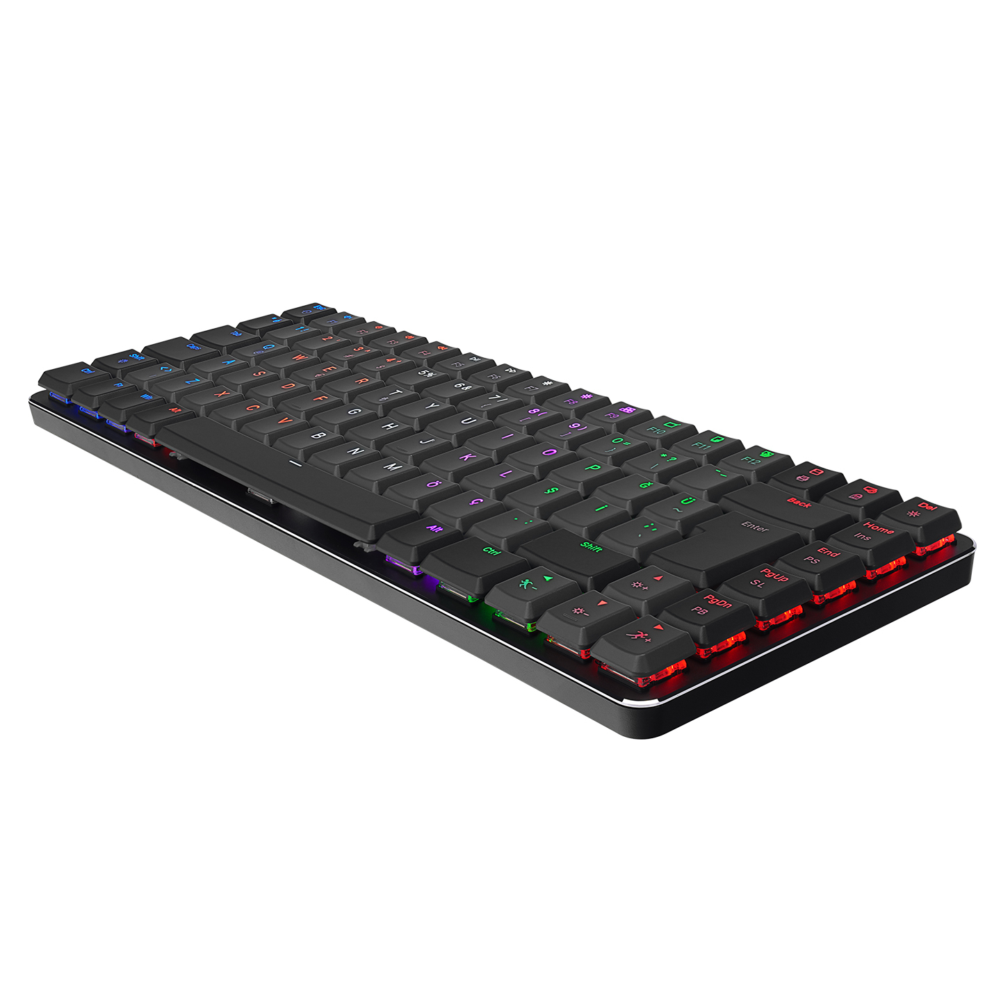 RAMPAGE GRANITE SİYAH/GRİ RED SWİTCH KLAVYE