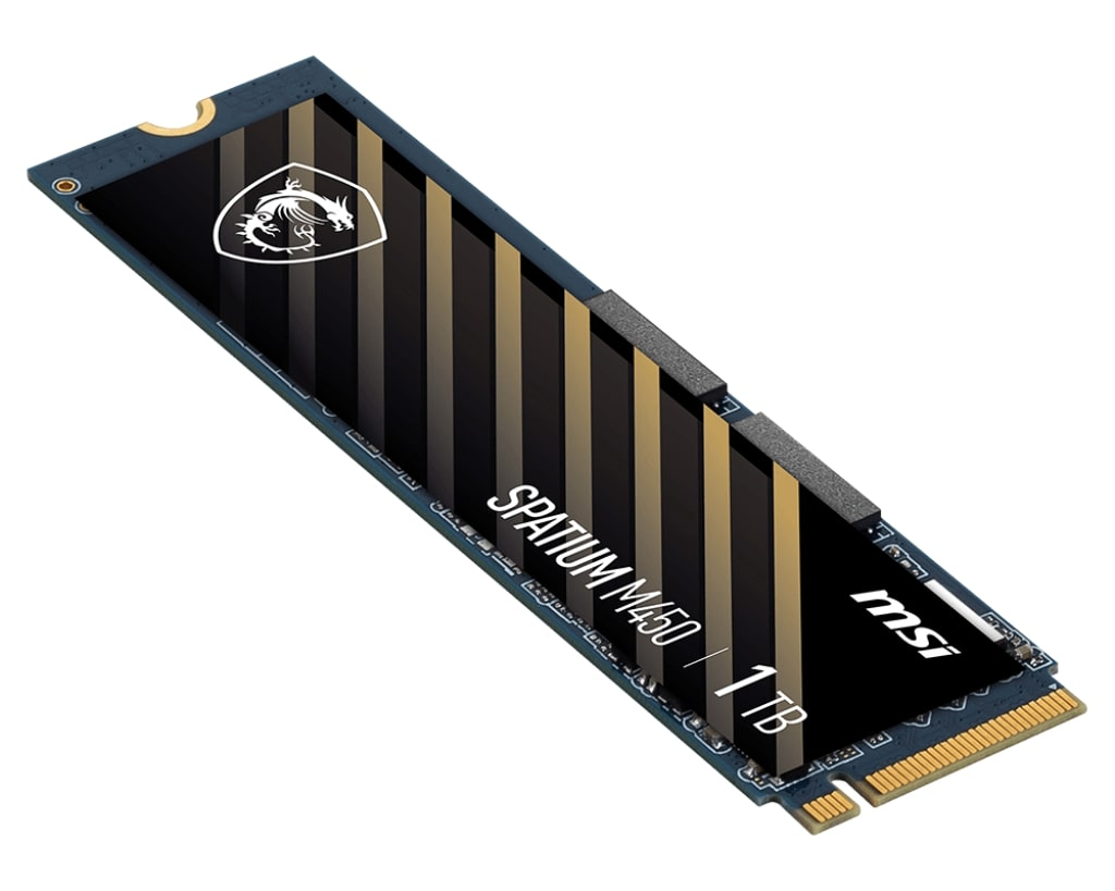 MSI SPATIUM M450 NVME M.2 500GB SSD V1