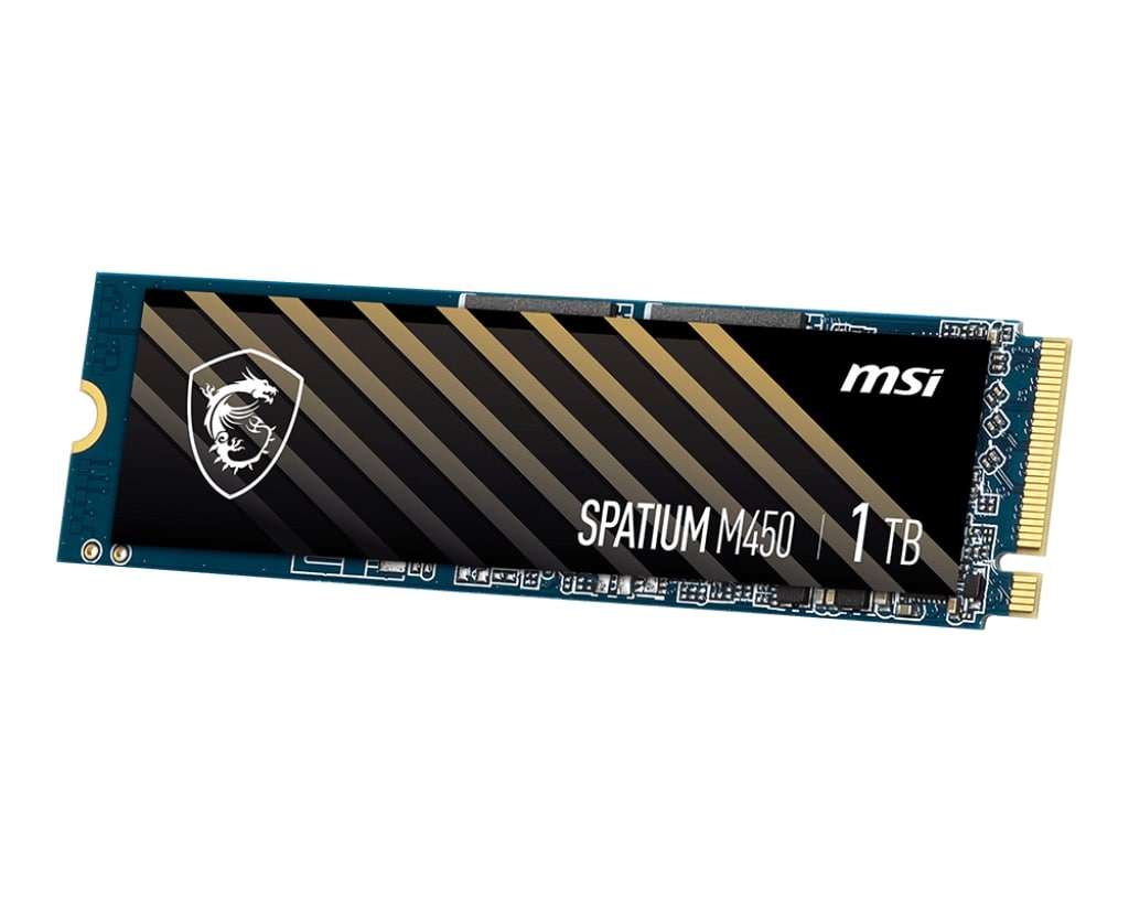 MSI SPATIUM M450 NVME M.2 500GB SSD V1