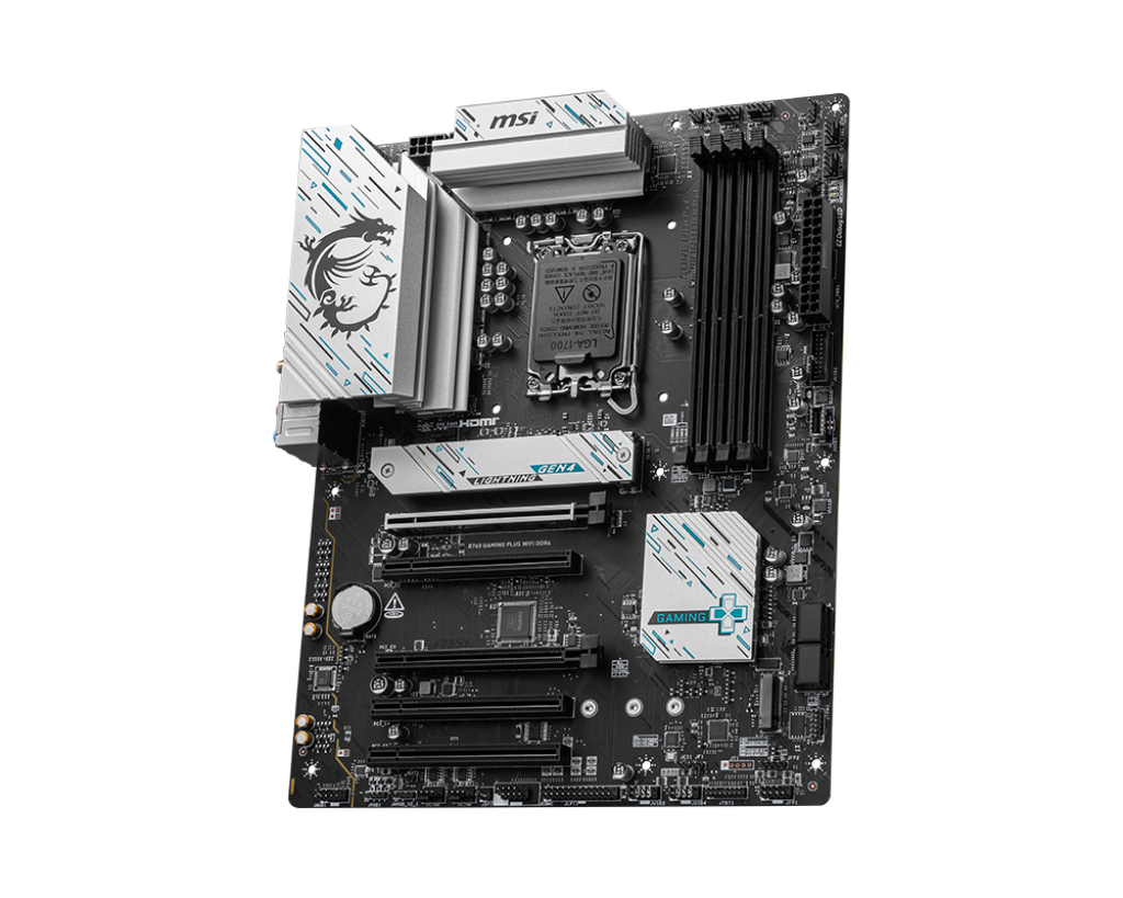 MSI B760 GAMING PLUS WIFI DDR4 M.2 ATX 1700p