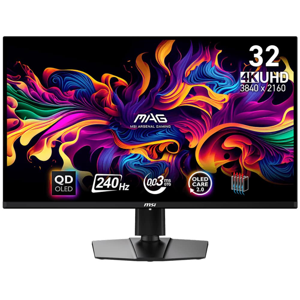 31.5 MSI MAG 321UPX QD-OLED 0.03MS 240HZ UHD