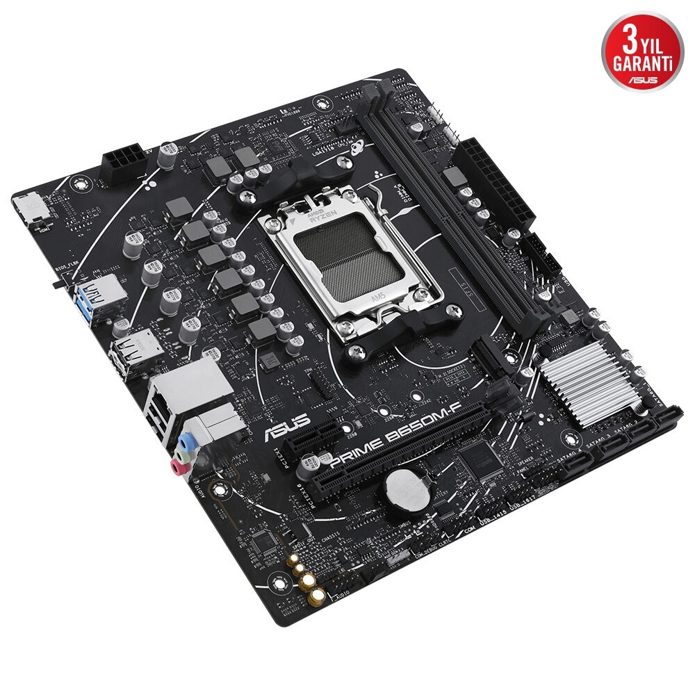 ASUS PRIME B650M-F DDR5 7200+(OC) HDMI M.2 AM5 MB