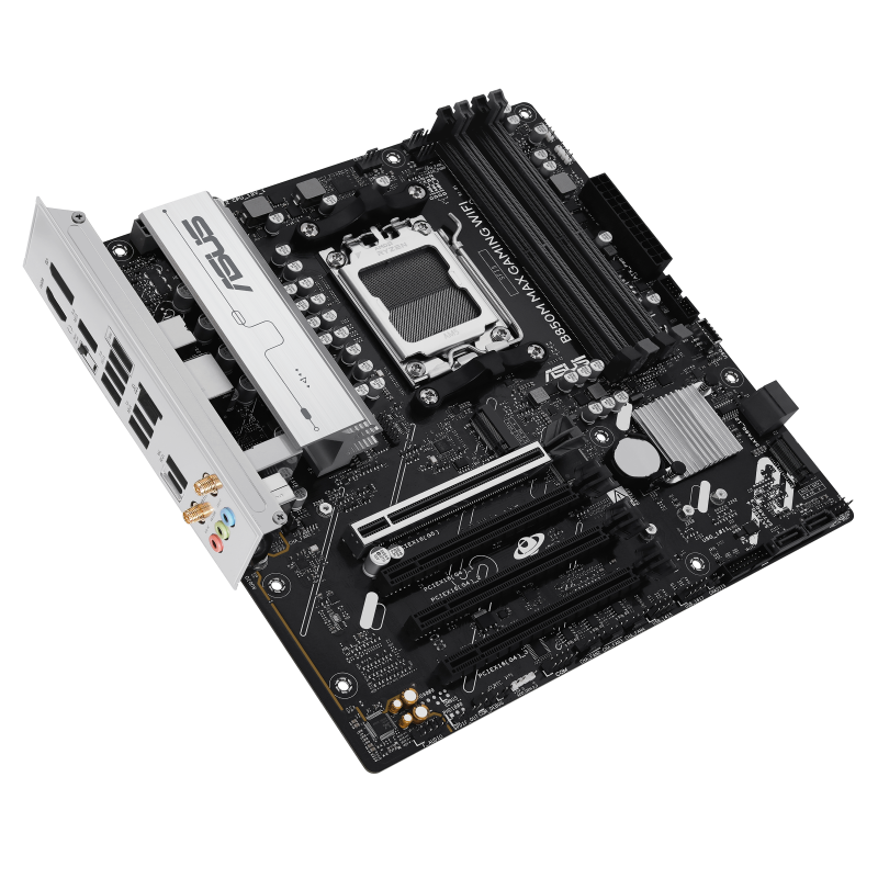 ASUS B850M MAX GAMING WIFI AM5 DDR5 8000MHZ(OC)  mATX HDMI ANAKART
