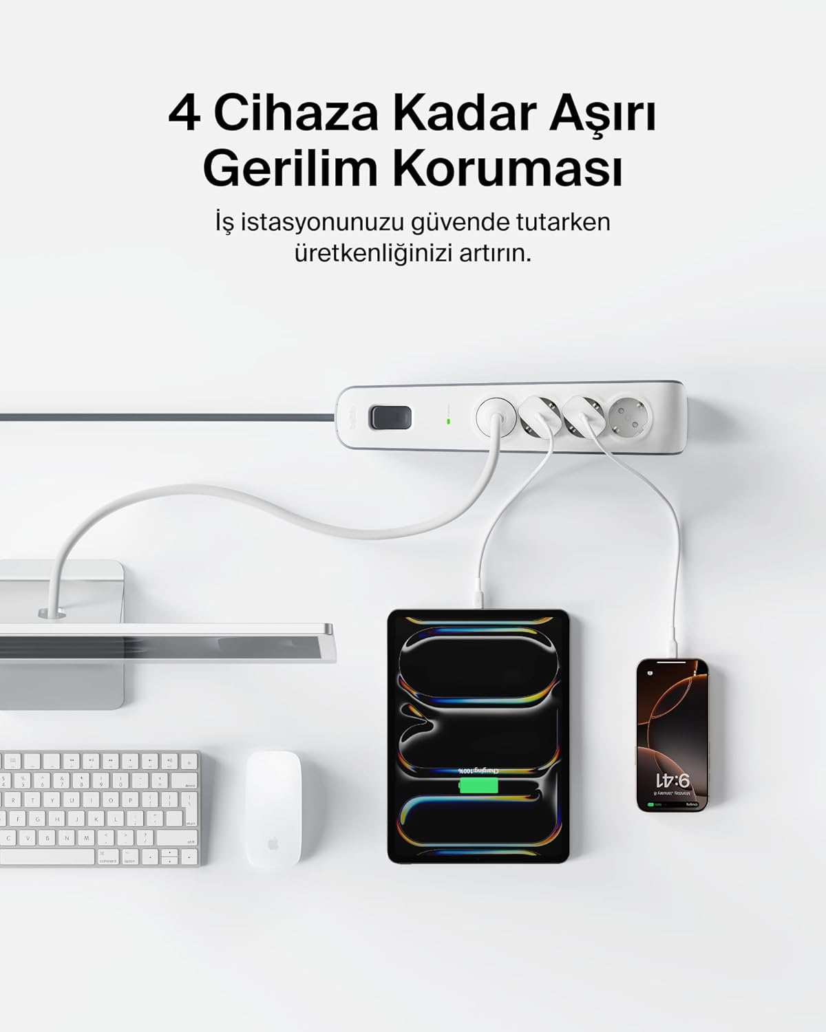 BELKIN BSV400VF2M 2 M 4LU AKIM KOR. PRIZ