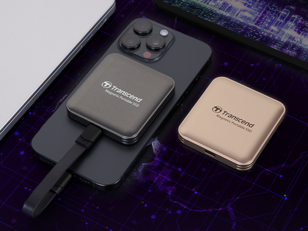 Transcend ESD420 Portable 1TB MagSafe Siyah SSD (TS1TESD420C)