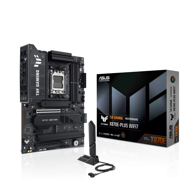 ASUS TUF GAMING X870E-PLUS WIFI 7 AMD AM5 DDR5 ATX