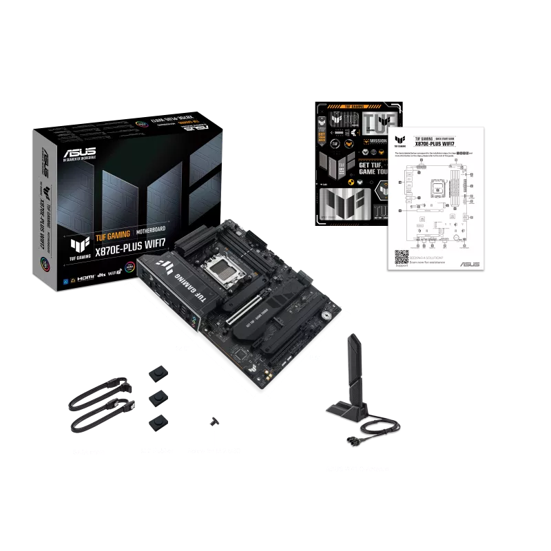 ASUS TUF GAMING X870E-PLUS WIFI 7 AMD AM5 DDR5 ATX