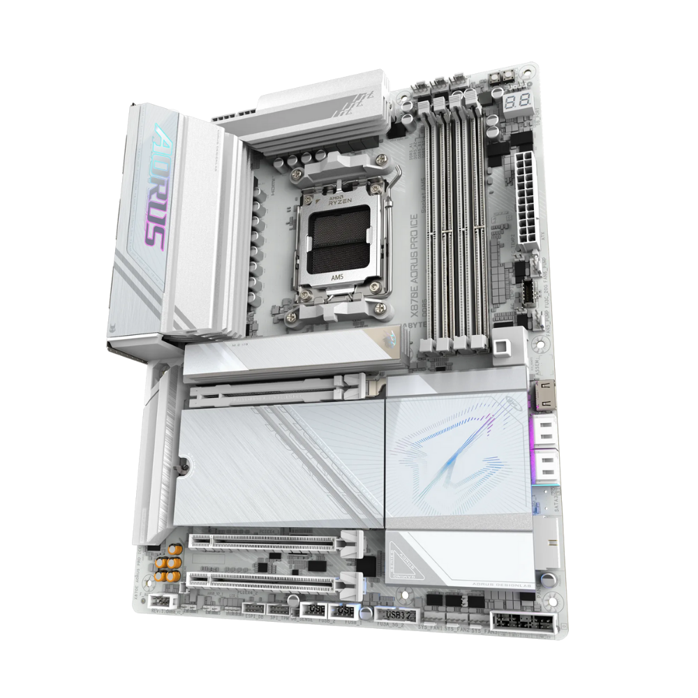 GIGABYTE X870E AORUS PRO ICE DDR5 M.2 HDMI DP ATX AM5