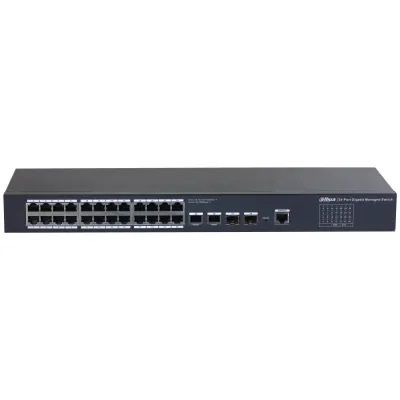DAHUA SG4028 28 PORT 10/100/1000 +2SFP WEB YONETIL
