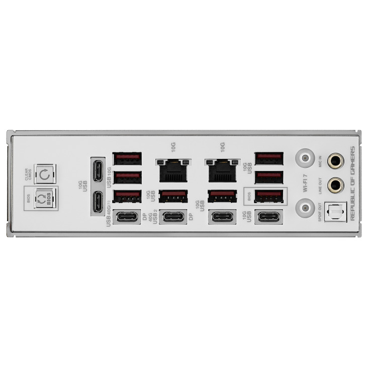 ASUS ROG CROSSHAIR X870E GLACIAL AM5 ANAKART