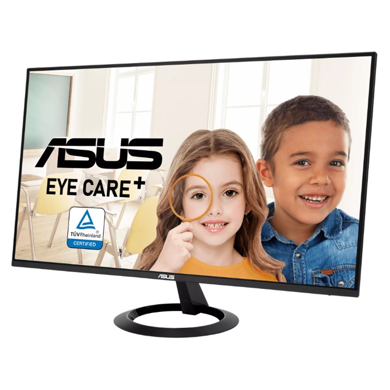 24 ASUS VZ24EHF IPS 1MS 100MHZ 1XHDMI FHD 1920X1080 ÇERÇEVESİZ VESA SİYAH 