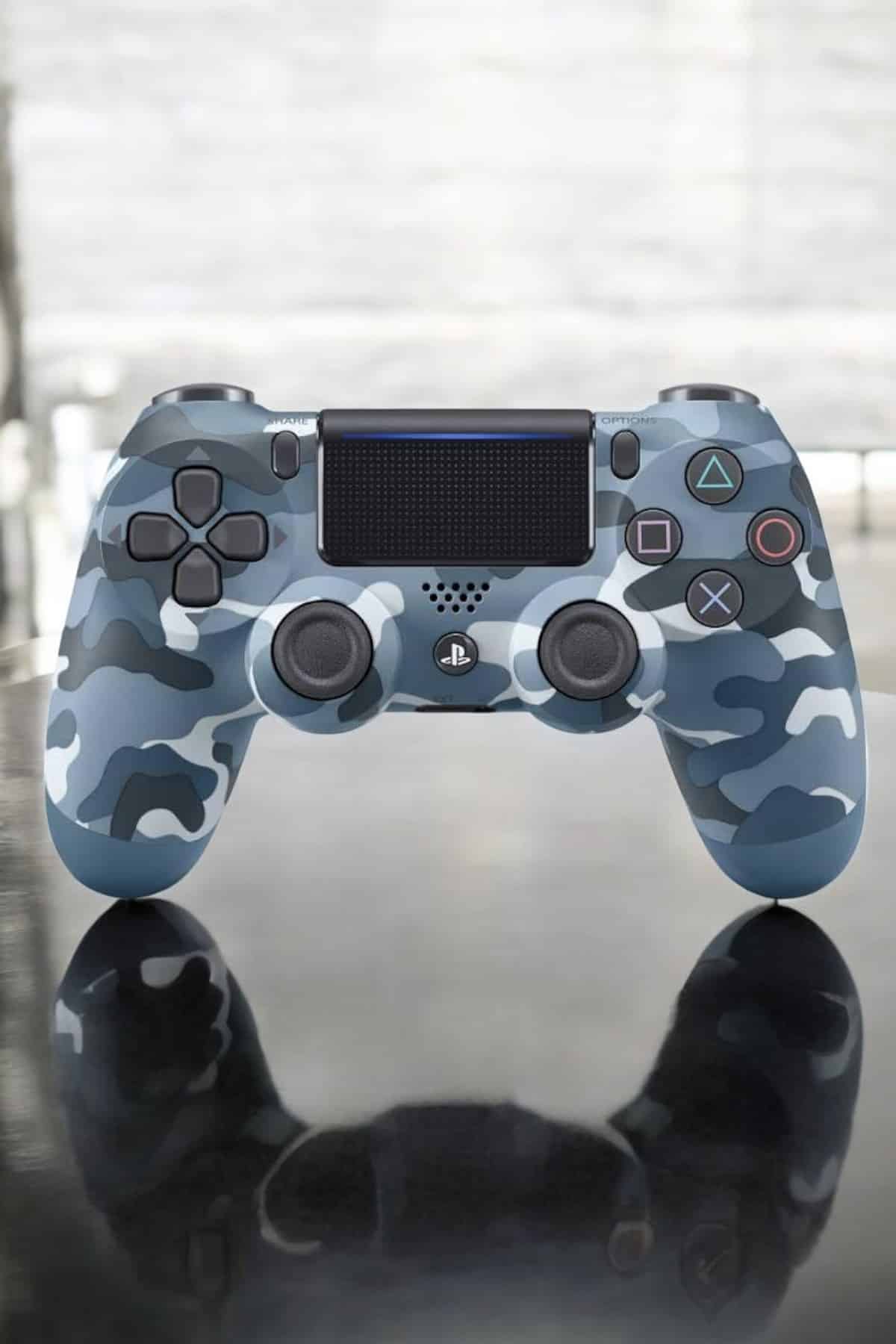 Kamuflaj Desenli Joystick PS4 Oyun Kolu